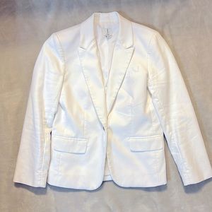 J Crew Blazer | Separates | White Cotton | Size 4